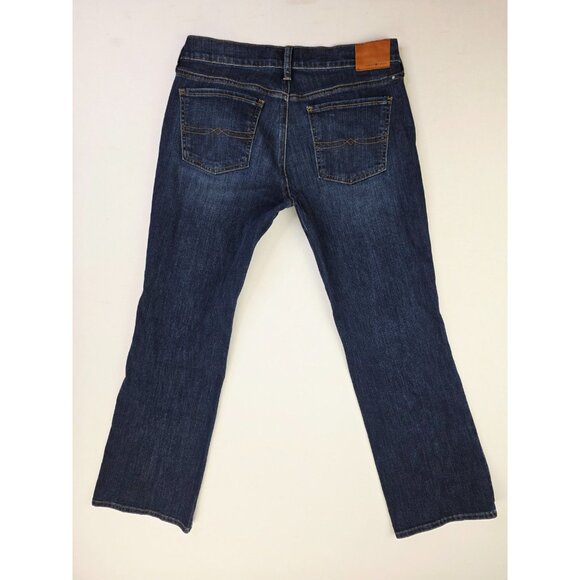 Lucky Brand 28X29 Women Size 6/28A Sweet Boot Blue Denim 5 Pocket Logo Tag Jeans - Picture 1 of 14